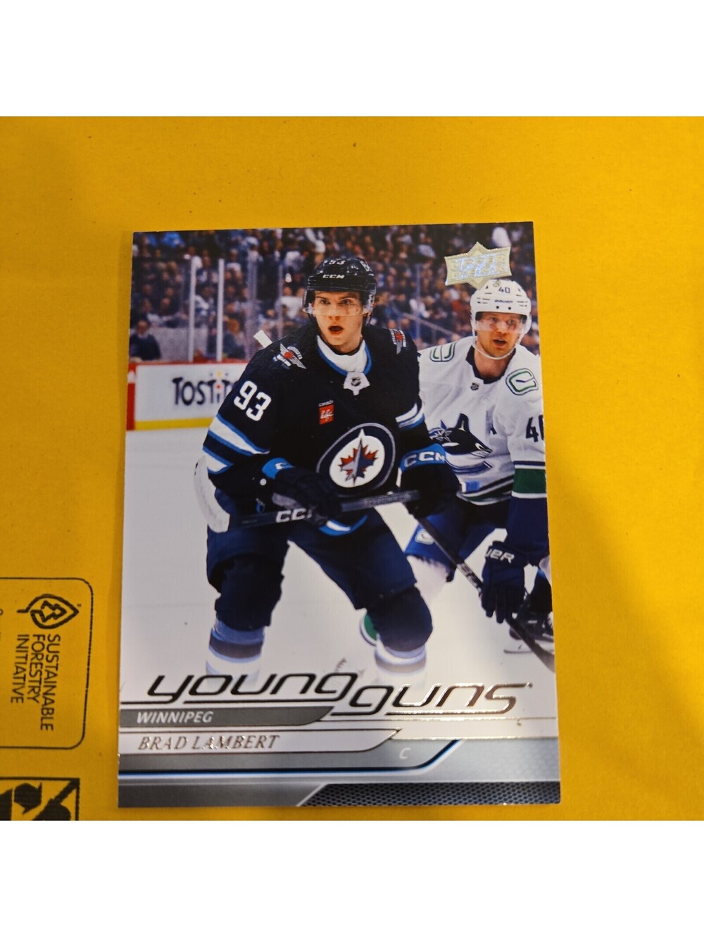 2024-25 Upper Deck Series 1 Brad Lambert Young Guns R/C #228